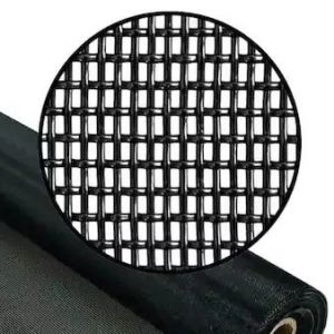 Black Oem Odm PET Mesh Screen 50%-70% Transparency