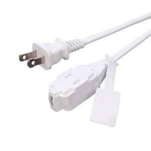 Laptop Socket Extension Cords with PVC Jacket and Copper Material Rated 125V