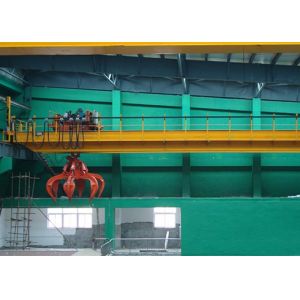 Foundries 500 Ton 2 Beam Heavy Duty Overhead Crane With Double Hooks