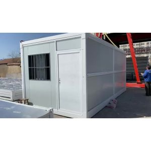 Folding 40ft Living Container House Prefab Foldable Container Homes