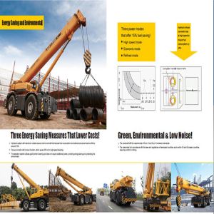 Bridge Construction Use Boom Truck Crane With 360° Unlimited Swing RT70U RT70E