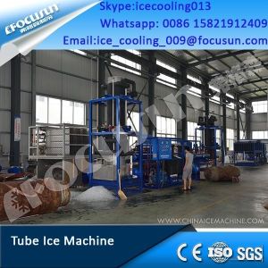 FOCUSUN 15KW PLC Controlled 3T 5T 10T 20T 25T Tube Ice Machine for Ice
