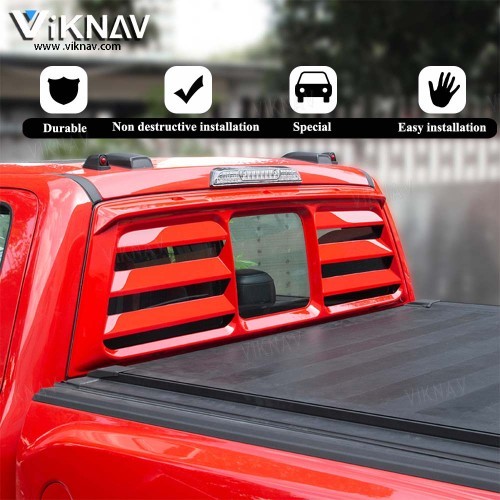 Viknav for 2021-2022 Ford F150 rear windshield protective frame decorative