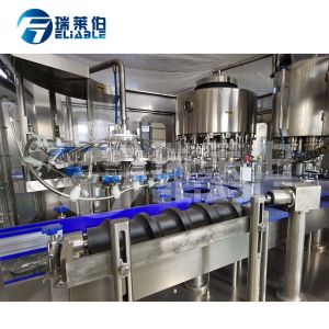 Juice Drinks Glass Bottle Filling Machine / Wine Bottling Equipment High Speed