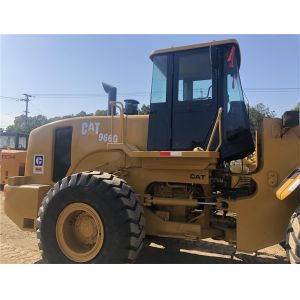 Well Maintenance 22 Ton Construction Wheel Laoder Cat 966g, Used Caterpillar