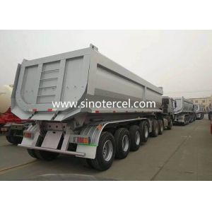 LML9381ZH Tipper Semi Trailer 24Cbm Load Semi Tipper Truck