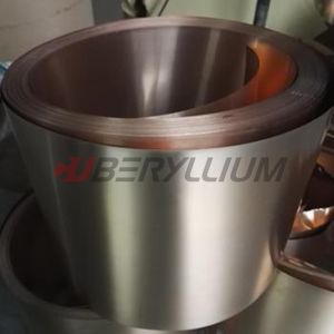 Beryllium Copper Uns C17200 Half Hard Strip Cube2 CDA 172 0.8-2mm For Springs