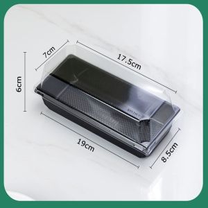 Reusable Sandwich Box With Clear Lids Sandwich Plastic Container Sushi Container