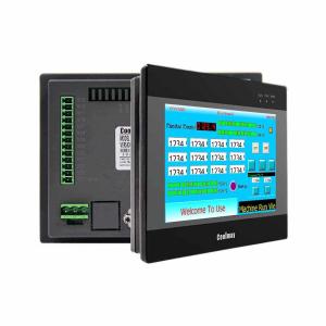 Cheap 32bit CPU 408MHz HMI With PLC Built In 6 Channels 1 Phase 60khz for sale
