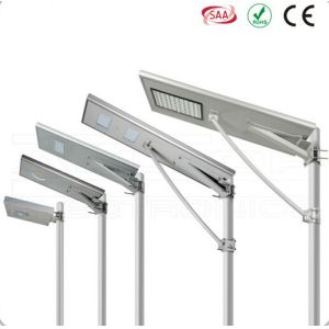 China solar powered street light 70w led solar street lights  integrated Bridgelux LED chip white color on sale