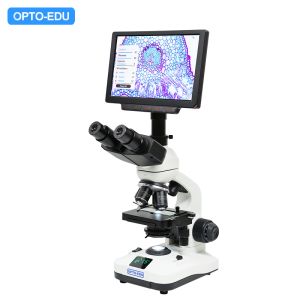 Cheap OPTO-EDU A33.5110 9&quot; LCD Digital Microscope with 12M Resolution WF10x and WF16x Eyepieces for sale