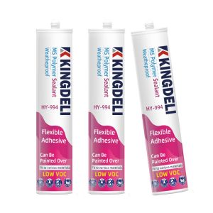Cheap Weatherproof MS Adhesive Sealant Polymer Based Adhesive Low Modular for sale
