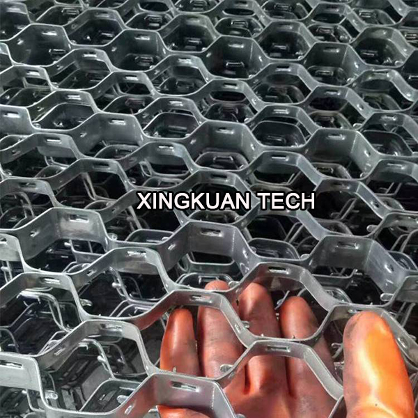 Lance Hex Metal Mesh , Stainless Steel Hexmetal AISI316 1" Depth X 14 Gauge