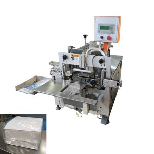 Easy Operate Plastic Bag Table Napkin Tissue Paper Packing And Sealing Machine