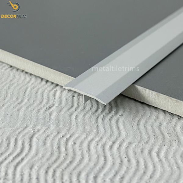Quality T Channel Transition Metal Tile Trim Tile Edge Trim Gold / Silver wholesale