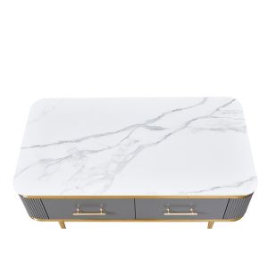 130x70x50cm Matching Dining Table And Coffee Table Set