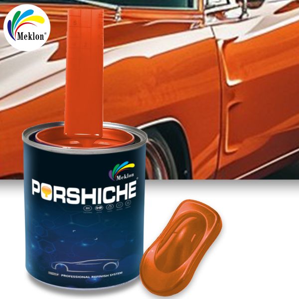 Quality Factory Supplied Repair Paint UV Resistant And Weather Resistant Orange Red Car Paint wholesale