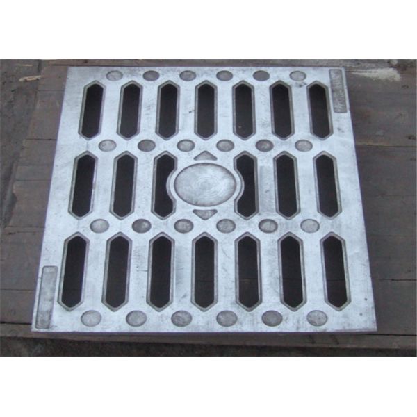 Durable Rainwater Outlet Grating Cast Iron Gully Grate For Motor Vehicle Road