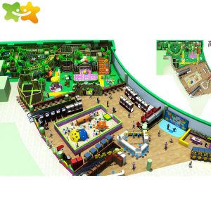 Customized Plastic Soft Play Kids Indoor Playground Equipment