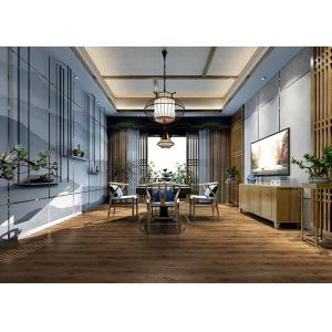 Modern Pvc Vinyl Spc Flooring With Ixpe Click Lock System 4.0mm Thickness