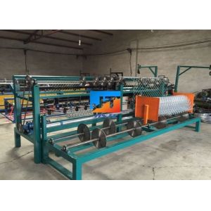 Galvanized Iron Wire 1.5-4.8mm Chain Link Fence Machine