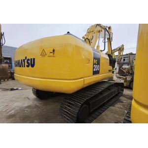 20 Tons Hydraulic Crawler Used Komatsu Excavator 0.8m3 Bucket PC200 - 7