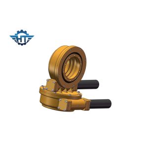 Cheap 24VDC High Torque Dual Axis Slew Drive Self Locking For PV Tracking System for sale