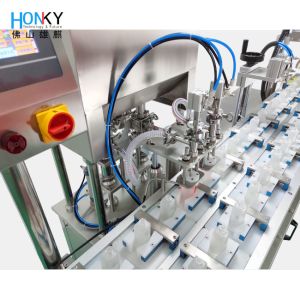 150g CC Cream Paste Filling And Capping Machine With High Precision Piston Pump