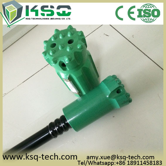 T38 Thread Drifting Bench Retractable Drill Bit Atlas Copco ISO9001