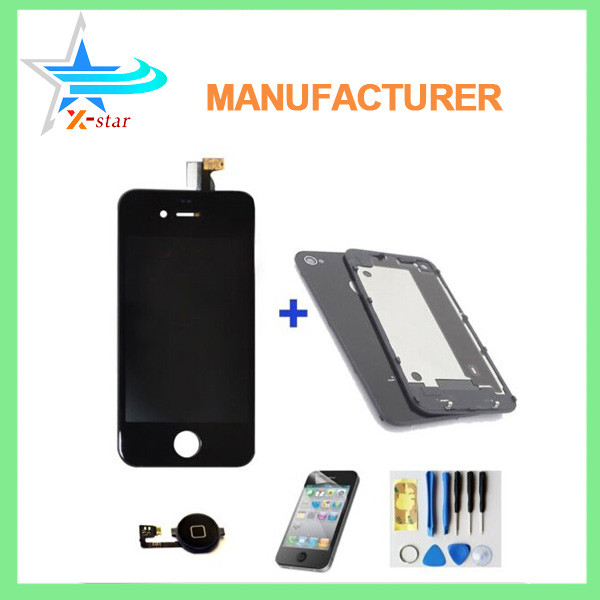 Quality china manufacture lcd for iphone 4 lcd screen assembly digitizer wholesale