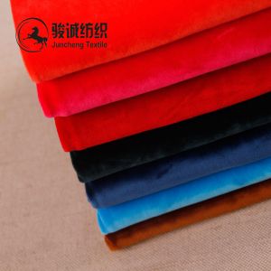 China wholesell high quality dyeing silver fox wool fabric/velvet for apparel