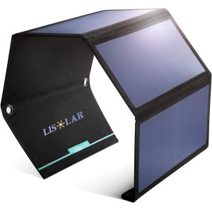 China 28W Foldable Solar Panels Charger Handbag For Camping 11.1x 6.3x 1.3in on sale