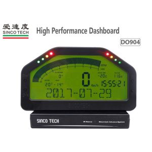 ABS Material Race Car Dashboard Digital LCD Display DO904 6.5 Inch Full Sensor
