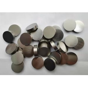 Round Tungsten Metal Sheet Plate Raw Ground Surface With 10.2g/Cm3 Density