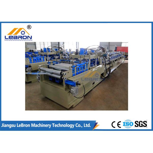 Cheap Omron Encoder Siemens PLC Control Fully Automatically C Z Purlin Roll Forming Machine for sale