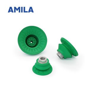 Bellows Type Vacuum Suction Cups NBR Material High Suction Force MAB