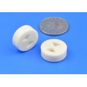 China Low Friction Zirconia Ceramic Valve Block Corrossion Resistant on sale