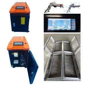 China Handheld Fiber Laser Aluminium Laser Welding Machine 2000w For Door Window on sale
