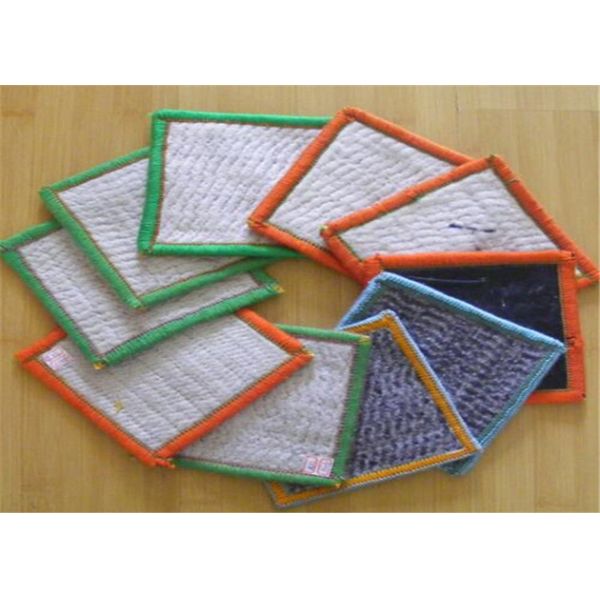 Bentonite Waterproof Geosynthetic Clay Liner Pad With HDPE Geomembrane