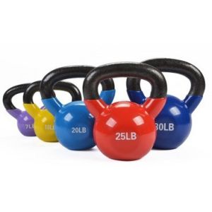 Free Weight Adjustable Portable Kettlebell Colorful Powder Coated Cast Iron