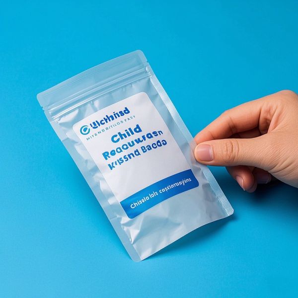 Quality Child Resistant Zipper Bags Easy Open For Adults Recyclable For Pharmaceuticals wholesale