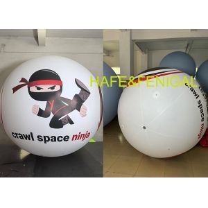 Customized 1.5m/5ft Inflatable PVC Ads Balloon Logo Printing Hanging Use
