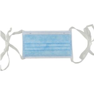 Hypoallergenic Skin Friendly Sterile Disposable Tie On Surgical Masks