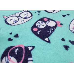 150-200g/m2 100 Cotton Flannel Fabric Printed Cotton Flannel Pajamas Fabric