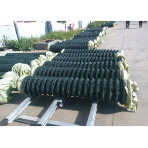 Closely Spaced Cyclone Wire Diamond Chain Link Fence