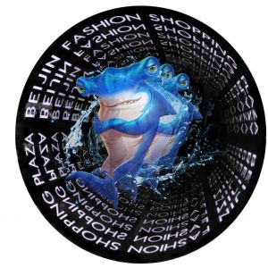 Cheap Delicate Dynamic Video Playback Advertising Light Boxes Hologram Fan Abyss Mirror for sale