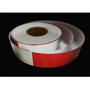 Prismatic Emergency Reflective Tape / Honeycomb Reflective Tape 5cm * 45.72m