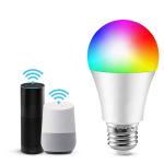 Music Wifi Color Changing Light Bulb 80Ra Stereo Audio Wifi Bulb With Speaker