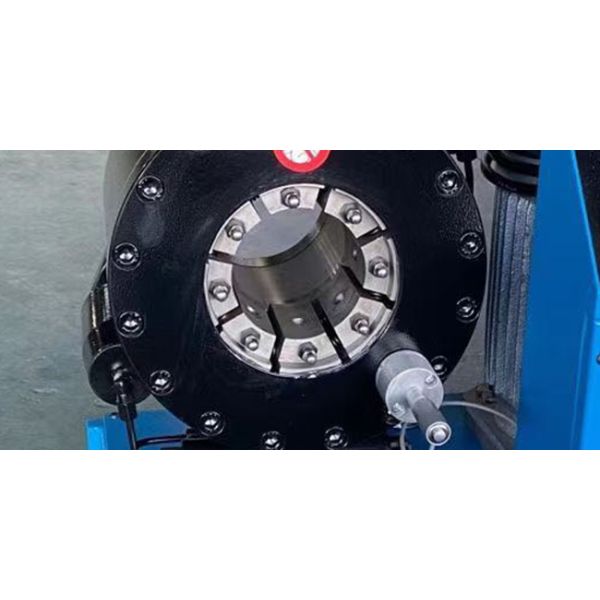 Flexible Hydraulic Cable Crimping Machine Pressing Hose 6mm - 51mm With 4 Layers