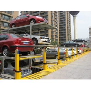 Cheap PLC Control Pit Parking Solutions 1700kgs Mechanical Parking Equipment for sale